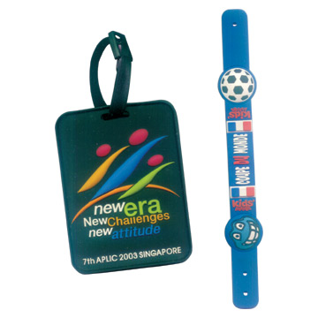 Luggage Tags and Bracelets